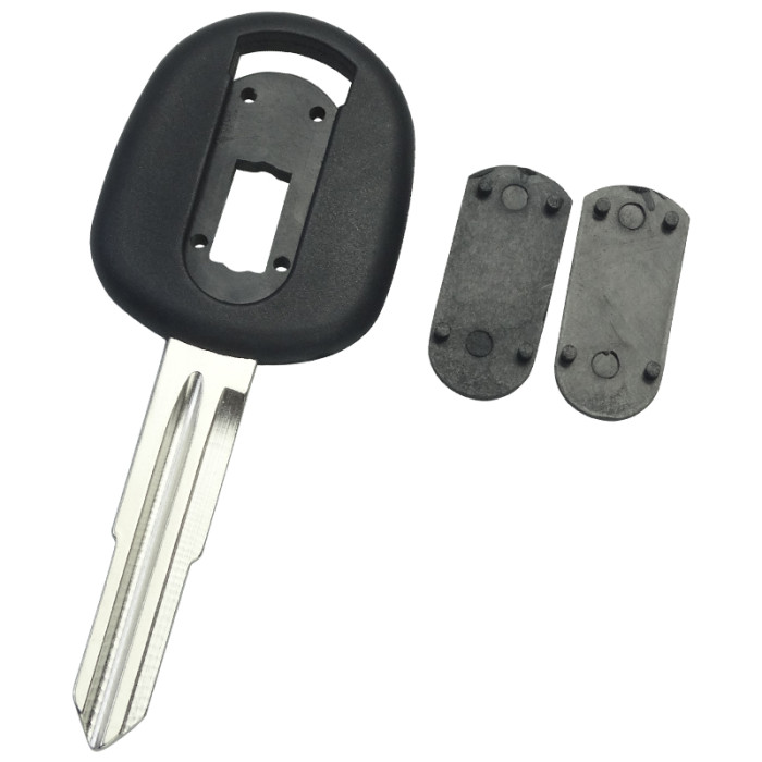 Free shipping 10pcs/lot For chevrolet transponder key blank with left blade without