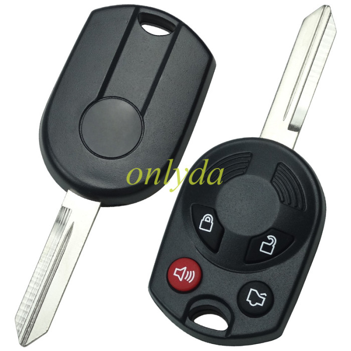 Free shipping For ford 4 button remote  key with 434mhz