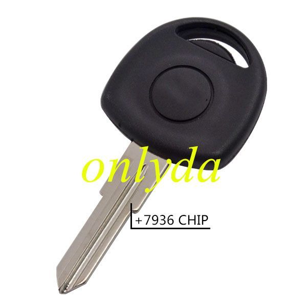 Free shipping 10pcs/lot For Chevrolet transponder key with GMC7936