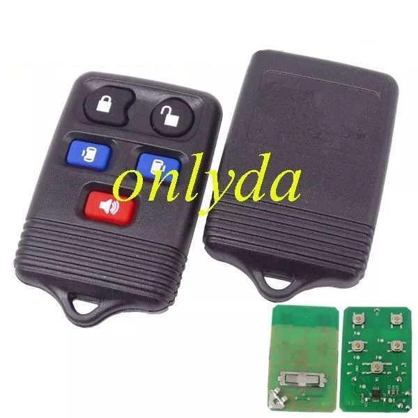 Free shipping 5pcs/lot For Ford 5button Remote control with 315mhz FCC.CWTWB1U551