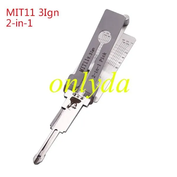 For MIT11 2 in 1 decoder and lockpick only for ignition lock