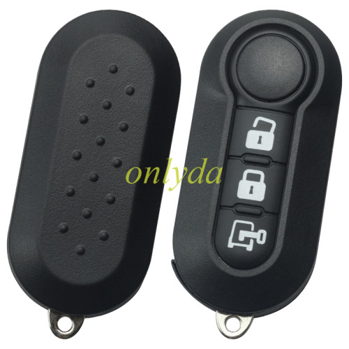 Free shipping For FIAT  500L 2012-2016  3 button ask PCF7946A HITAG2 46CHIP  FCC ID : RX2TRF198   with 433mhz with SIP22 blade