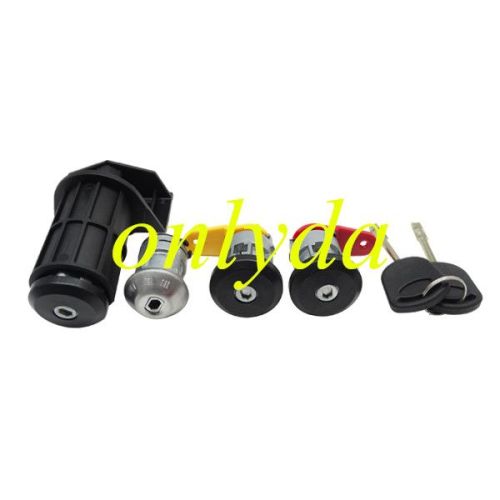 Free shipping Ford  carnival full set lock with left door lock, right door lock,igntion lock and trunk lock
