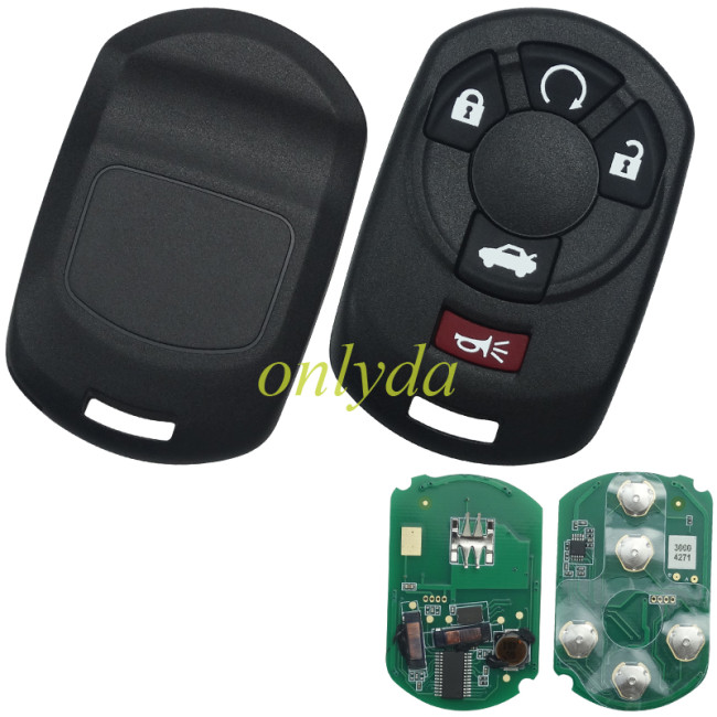 Free shipping For Cadillac STS 2005-2007  5 button keyless remote key with 315MHZ FCCID ;M3N65981403 IC;267F65981403