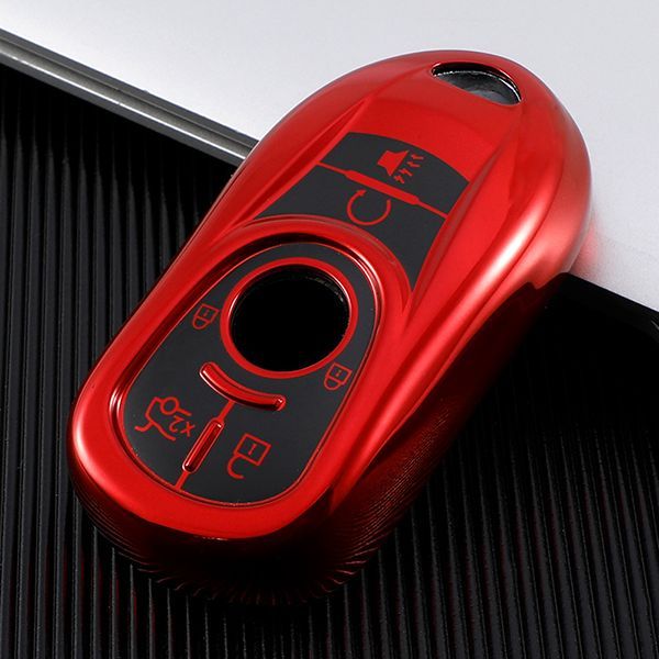 For Buick Chevrolet 6 button TPU protective key case, please choose  the color