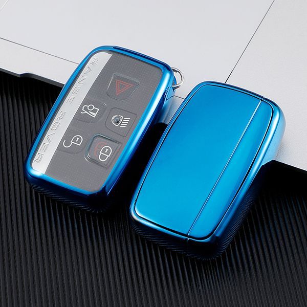 For Landrover Jaguar TPU protective key case  black or red color, please choose