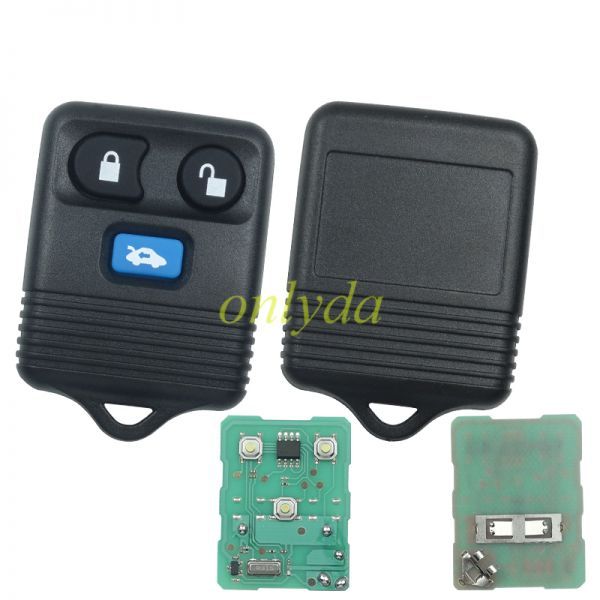 Free shipping 10pcs/lot For Ford 3button Remote control with 315mhz /434mhz