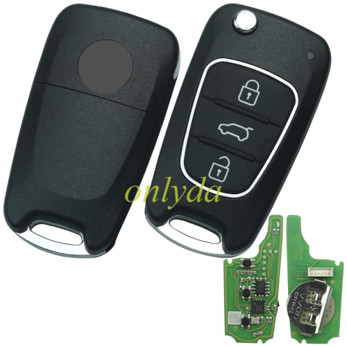 Free shipping For Xhorse Universal Remote Car Key XKHY02EN  3 Buttons  Hyundai VVDI Key Tool VVDI2 MINI Programmer English Version