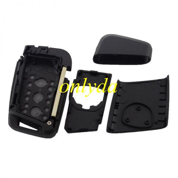 Free shipping 5pcs/lot For VW 3 Button remote key blank  with HU162 blade
