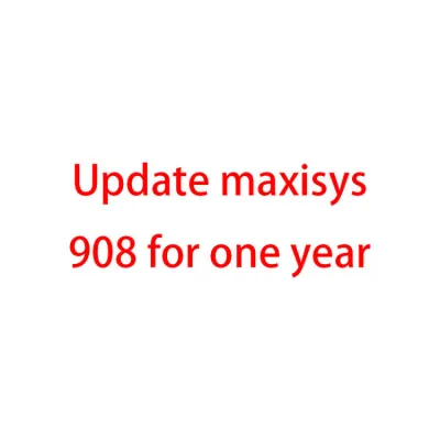  Update maxisys 908 for one year