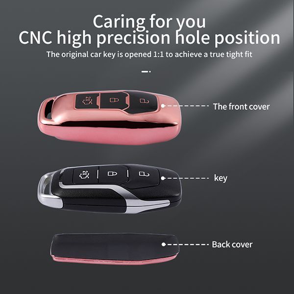 For Ford 3button TPU protective key case , please choose the color