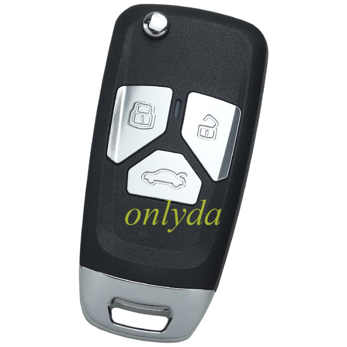 Free shipping Xhorse XNAU01EN Wireless Universal Flip Remote Key for Audi Style