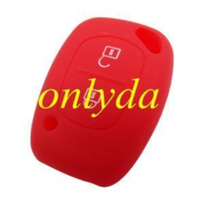 Renault 2 button silicon case (Black,Blue ,Red. Please choose the color)
