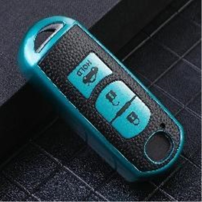 For Mazda A09H 3 button TPU protective key case please choose the color