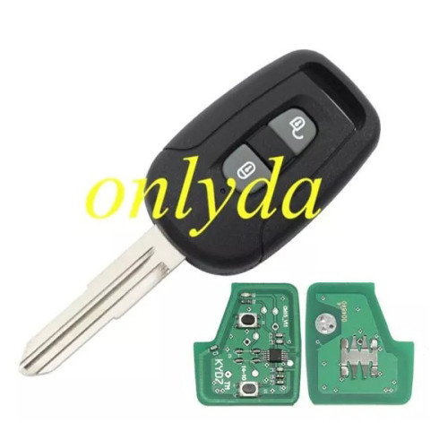 Free shipping For Chevrolet 2  button remote key with 434mhz