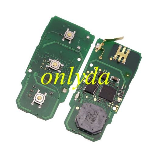 Free shipping For  VW Magotan 3 button  keyless  remote key with ID46 chip after  2010 ID :3CO959752BG/9067-107