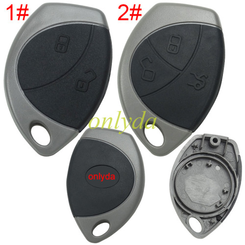 Free shipping 10pcs/lot For Toyota 2 button remote key blank without blade,back shape is Toyota Lo shape