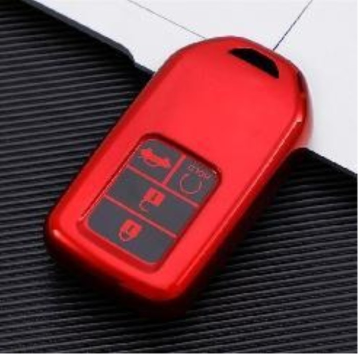 For Honda 4 button  TPU protective key case,please choose the color