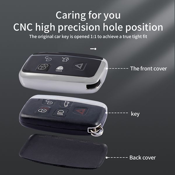 For LandRover 5 button  TPU protective key case,please choose the color
