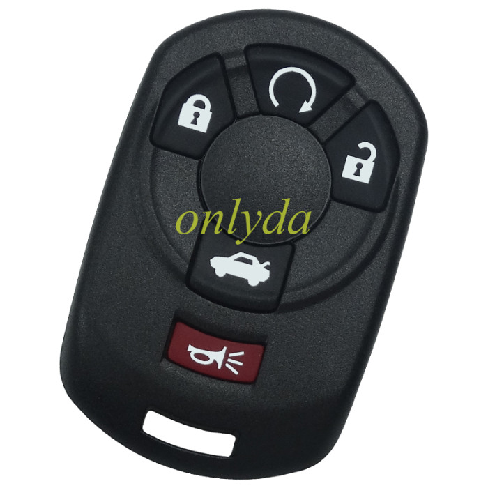 Free shipping For Cadillac STS 2005-2007  5 button keyless remote key with 315MHZ FCCID ;M3N65981403 IC;267F65981403