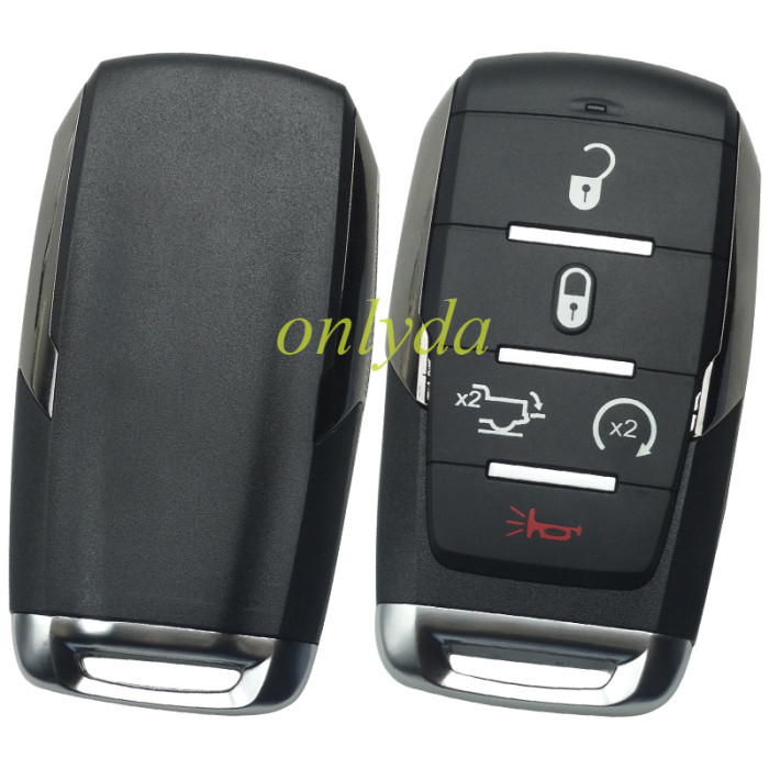 Free shipping For  Dodge remote key with 433.92mhz with PCF7939M/HITAG AES/4A chip ,can choose the key shell