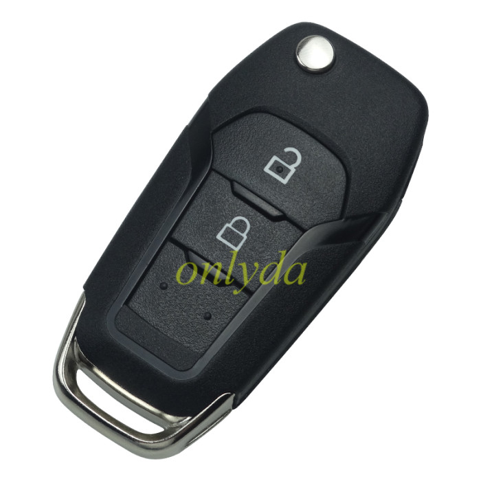 Free shipping For Ford 2 button remote key with hitag pro ID49 Chip  with 433mhz  EB3T-15K601-BA