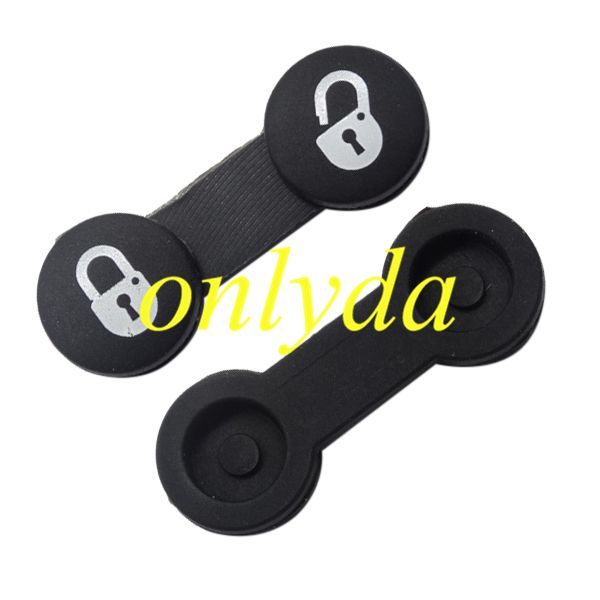 Free shipping 10pcs/lot For  VW 2 button remote key pad
