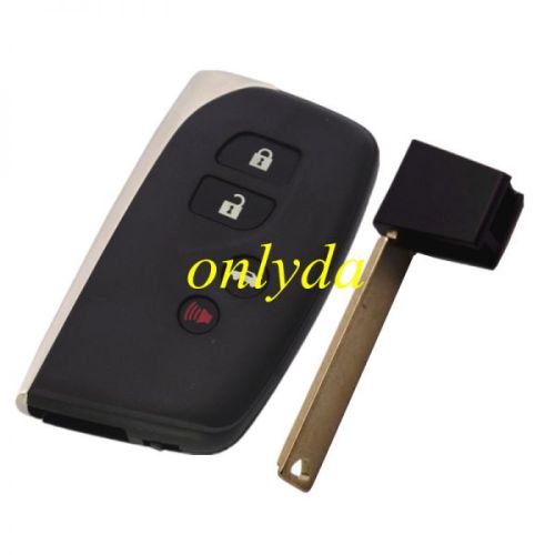 Free shipping For 3+1 button remote key shell with blade