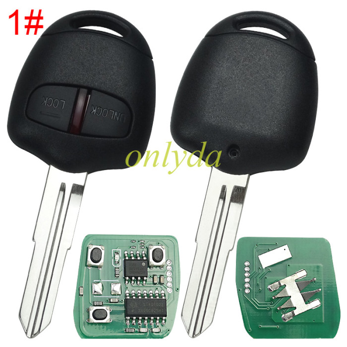 Free shipping For mitsubish 3 button remote key with 433mhz P/N: G8D576MA Work On:  2004-2007 Colt 2004-2012 Grandis 2005-2016 Triton ML/MN 2007-2016 Lancer CJ(sedan) 2007-2012 Outlander ZH 2009-2012 Challenger PB 2010-2015 ASX(2WD) 2012-2015 Outlander ZJ