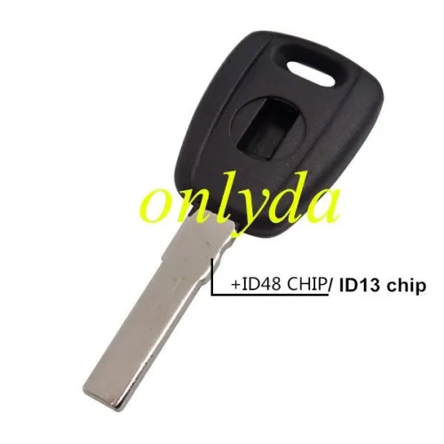 For FIAT  transponder key with ID48/ID13  CHIP, Pls choose chip type