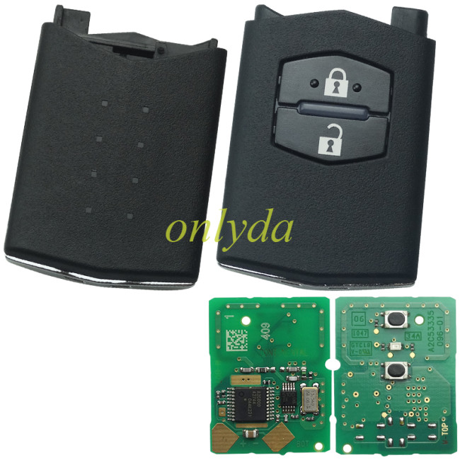 Free shipping For  original Mazda 2 series,2 button remote key with 433mhz  CCAE08LP066OTO CCAE08LP066AT2 ID:2008DJ1984 MR3128ANRT2006   FCC ID:KR55WK43451 CETS/XXX/XXX/X  5WK49532F Siemens VDO