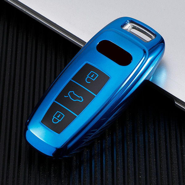 For Audi A3/Q3/Q2L/A1/S3 3 button TPU protective key case,please choose the color