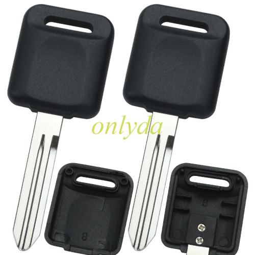 Free shipping 10pcs/lot For Nissan transponder key shell no badge
