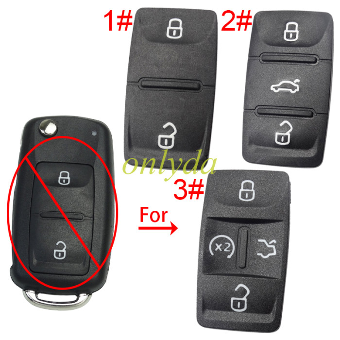 Free shipping 10pcs/lot For  VW  key pad , pls choose model