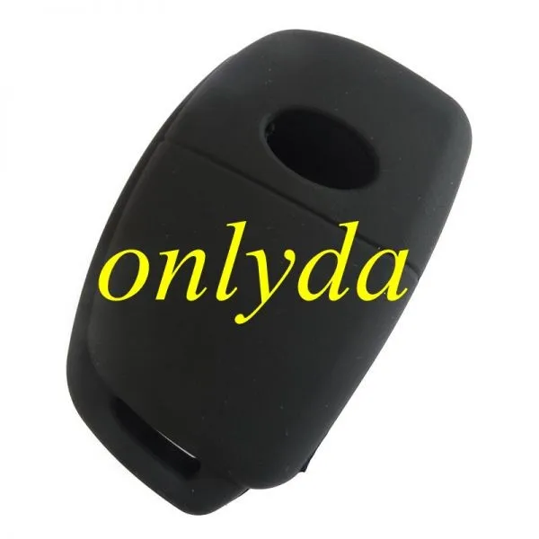 Hyundai 3+1 button silicon case (Black,Blue ,Red. Please choose the color)