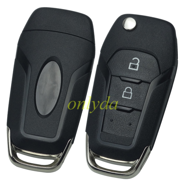 Free shipping For Ford 2 button remote key with hitag pro ID49 Chip  with 433mhz  EB3T-15K601-BA