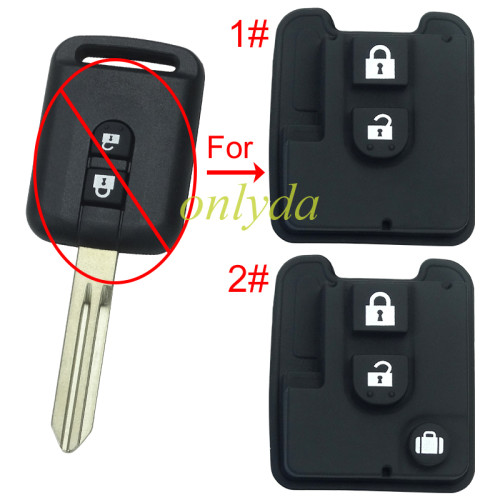 Free shipping 10pcs/lot For Nissan key pad