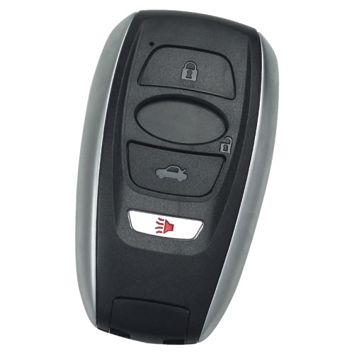 Free shipping For Subaru 4 button remote key shell with blade