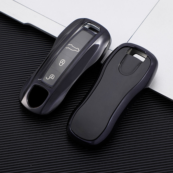 For Porsche 3 button TPU protective key case please choose the color