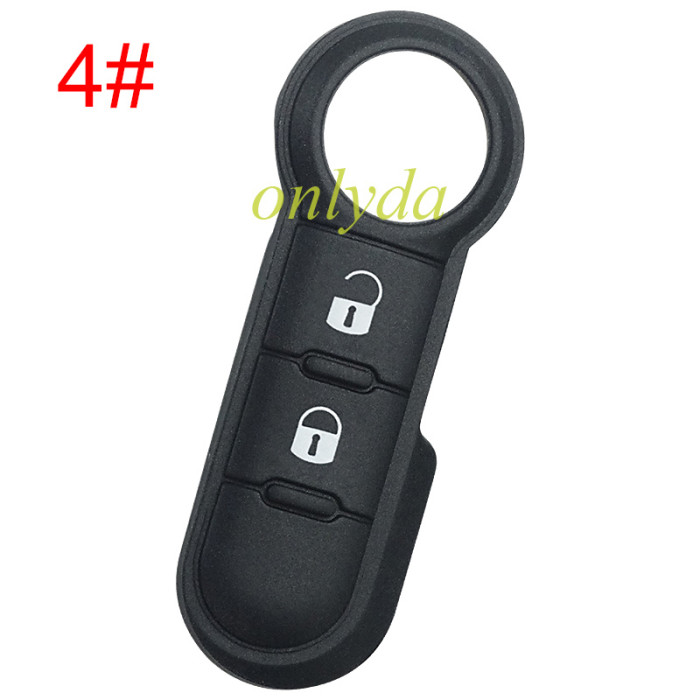 Free shipping 10pcs/lot For Fiat remote key pad, pls choose button type