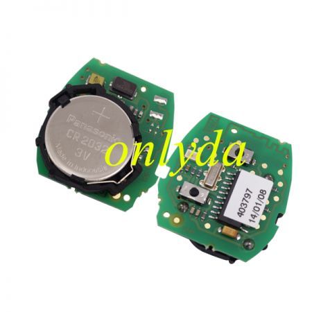 Free shipping OEM BMW mini 2 button  remote key with 434mhz with PCF7930 chip (ID33)