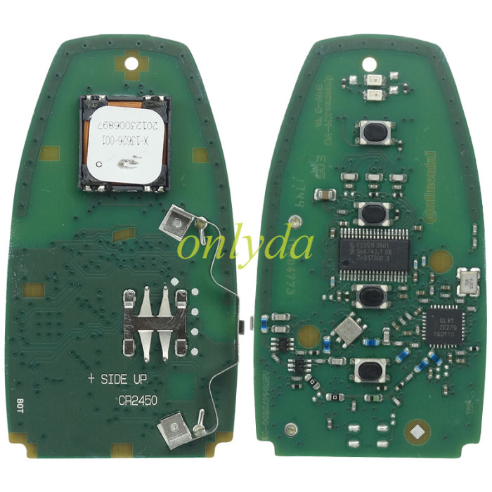 Free shipping OEM Smart Key For lincoln Buttons:4  Frequency:868MHz Transponder:HITAG PRO  Part No: HS7T-15K601-DD/ Keyless GO / Automatic start IC: A2C9314210200