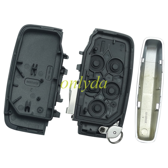 Free shipping 10pcs/lot For Rangrover 5 button remote key blank (with logo )