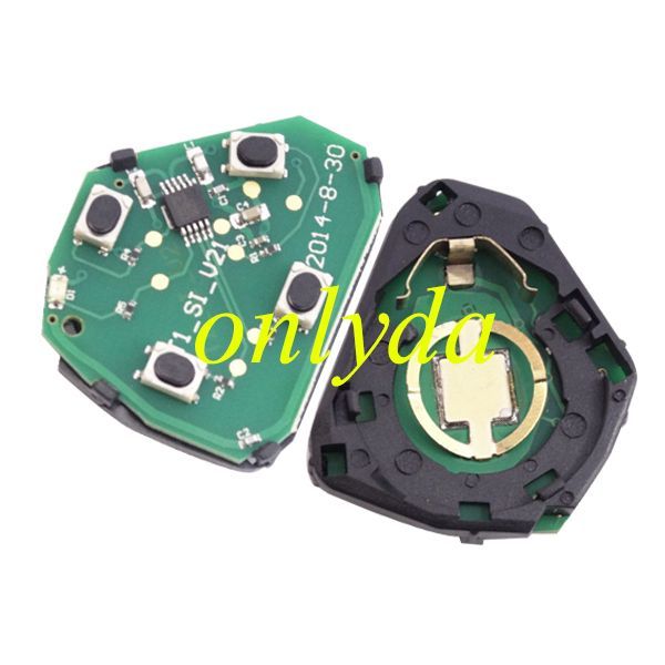 Free shipping For Toyota 3B remote  with 315mhz/434mhzuse for Camry,RAV4,Corolla,Highland and vios