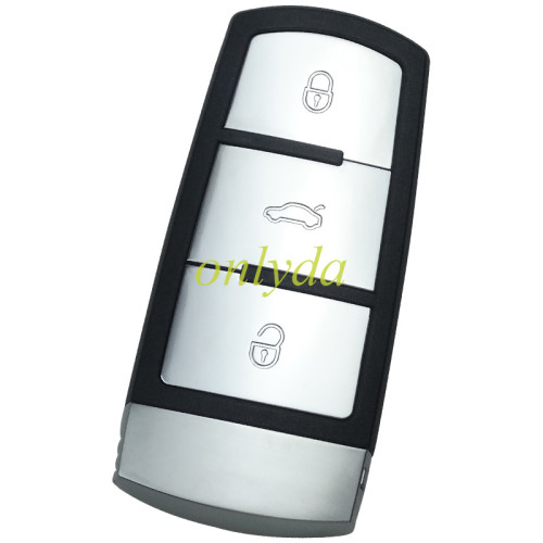 Free shipping 5pcs/lot For VW Magotan 3  button remote key with ID48 chip before 2010  3C0 959 752 BA