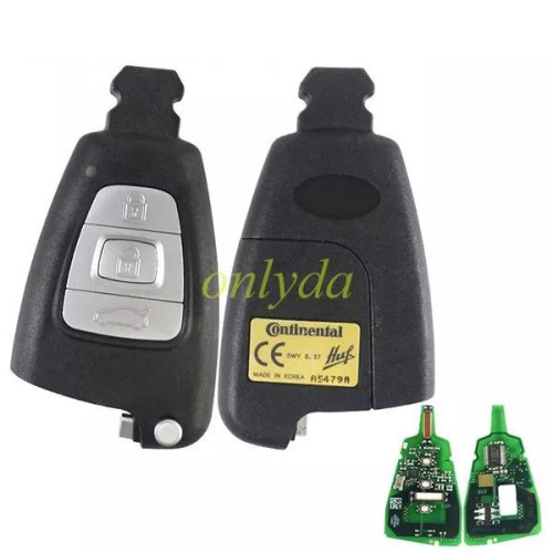 Free shipping For Hyundai Veracruz keyless go 3 button remote key with 433mhz with 46 chip