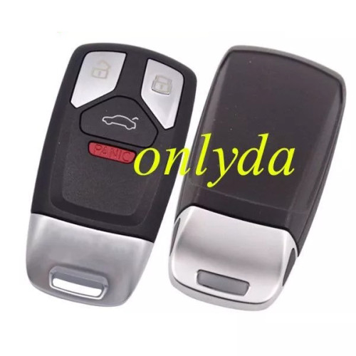 Free shipping Audi-R12B-original-low Uninitialized unKeyless Audi Q7 3+1 button remote key 434mhz OEM remote for Audi A4 A5 Q7 TT 2016-2023 Smart models (4M0959754AA) 4103 36160000213258007 H40/151128/07S 16444
