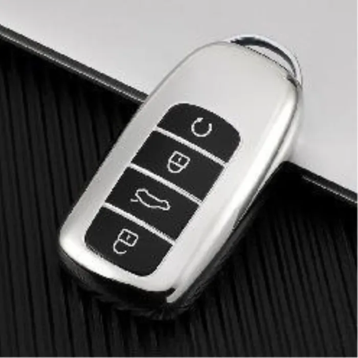 For Chery  4 button  TPU protective key case, please choose  the color