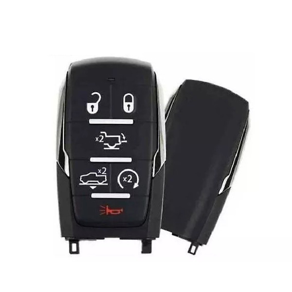 Free shipping For  Dodge smart 5+1 button remote key with 433mhz                             FCC ID: OHT-4882056 IC: 5461A-4882056  2019-2021 RAM 1500 PICKUP                             PN: 68442917AB /