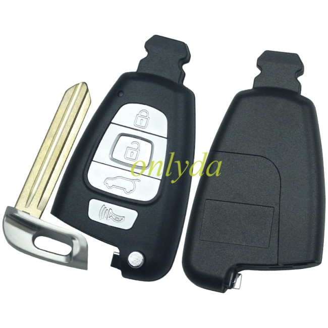 Free shipping 5pcs/lot For Hyundai Veracruz 3+1 button key shell